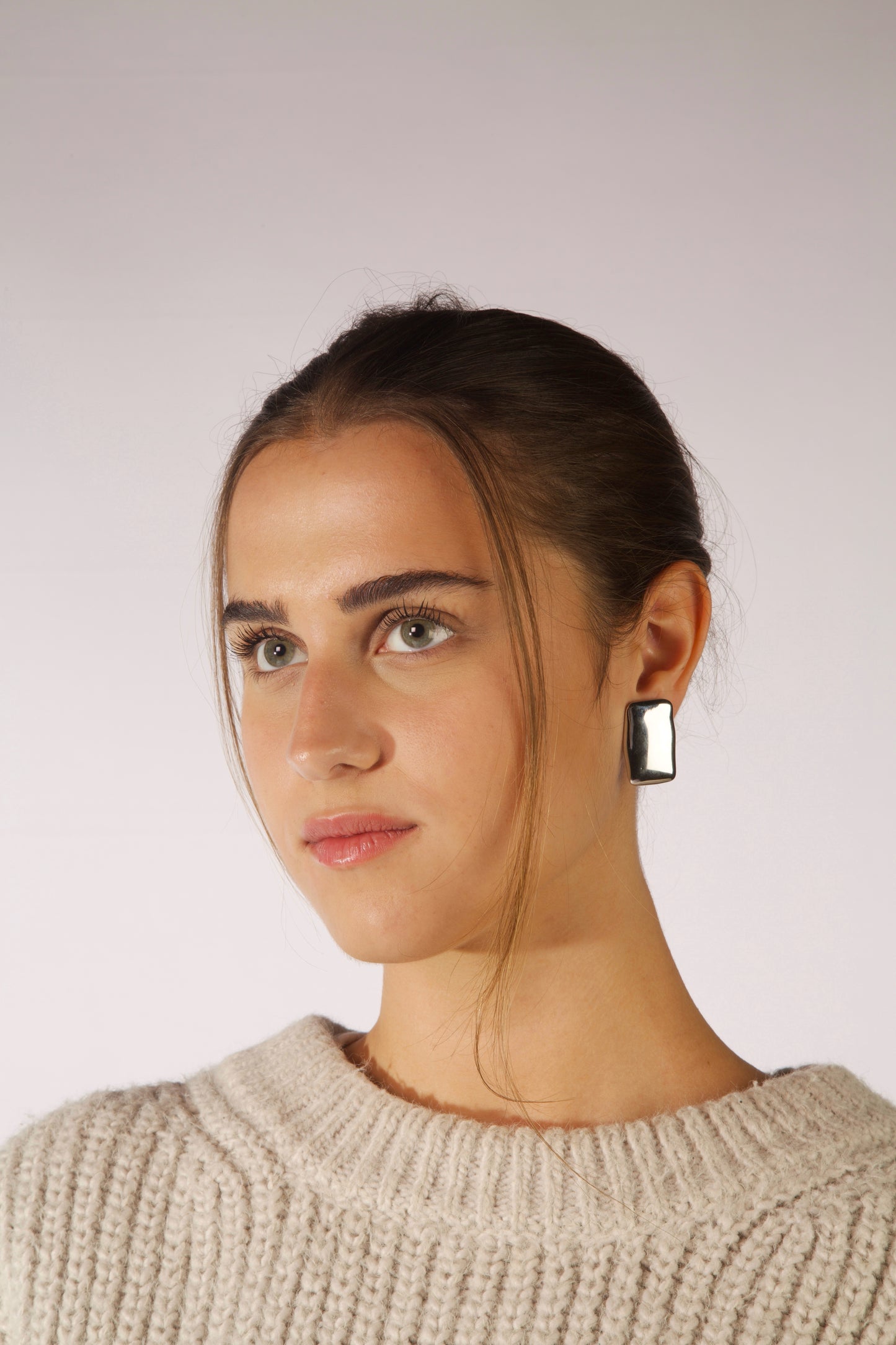 Pedrera earrings - Silver